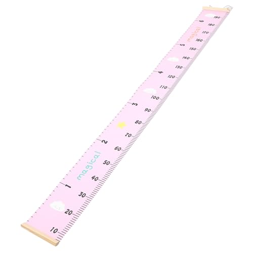 Happyyami 1Pc Growth Chart Height Measuring Ruler with Fun Writable for Tracking Height Changes Wall Decor for Boys and Rooms