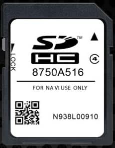 SD-kaart GPS-navigatie - Europa - 2025.A compatibel met Mitsubishi - MMCS E11 E12 W13 (A450