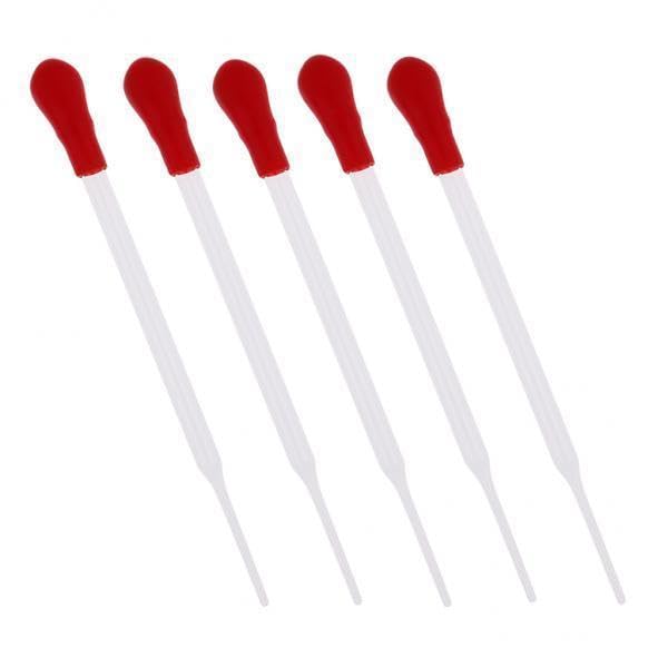 UJEAVETTE 4x5 Pieces Clear Glass Pipette Pipet Dropper Dispensing Liquids Lab Supplies-picture-16