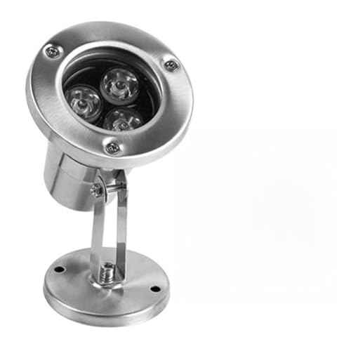 Luce Per Piscina Interrata A LED - Per Piscina Subacquee, A LED Per Piscine Subacquee, Luce Per Laghetto Impermeabile Sott'acqua, Lampada Cambia Colore RGB Impermeabile Da 3 W Per Acquario P