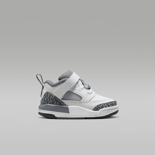 Jordan Spizike Low Baby/Toddler Shoes (FQ3952-102, White/Anthracite/Wolf Grey/Cool Grey)3