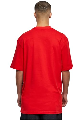 Urban Classics TB006-Tall Tee, Camiseta Hombre, Rojo (Red Tb), XL
