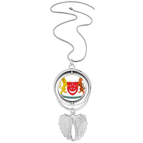 Collier ailes d'ange Singapour au design artistique et finitions soignées