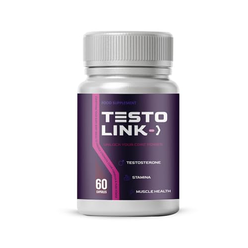 TestoLink Capsules - Natural Vitality & Energy Support Supplement for Men - Daily Wellness Formula - 60 Capsules 1 Month Supply