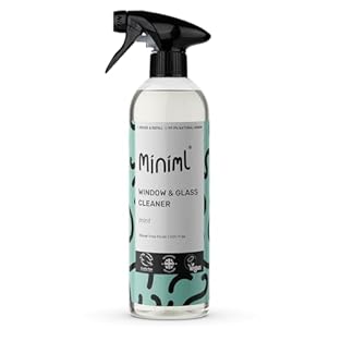 ✅STREAK-FREE SHINE: Miniml’s Window & Glass Cleaner provides a crystal-clear, streak-free finish every time. Enjoy spotless windows and glass surfaces without any residue or smears. ✅REFRESHING MINT SCENT: Infused with a 99.9% natural mint aroma, thi...