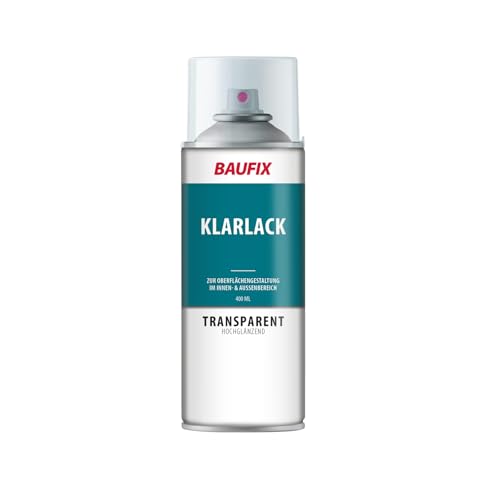 BAUFIX Klarlack Spray transparent hochglänzend 400 ml