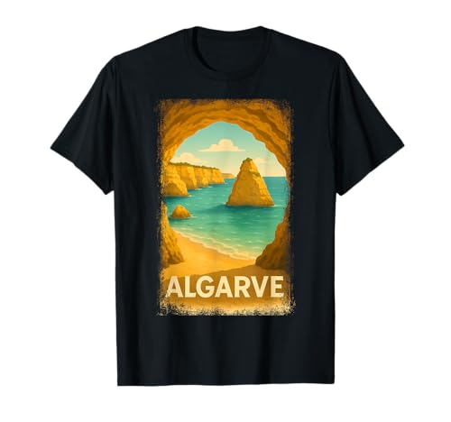 Escapada Costera del Algarve Portugal Viajes Vista Camiseta