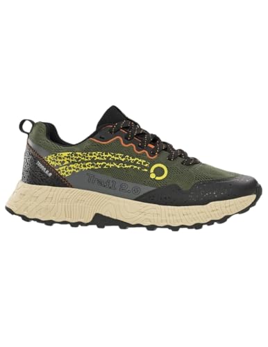 Fluchos Zapatillas para Hombre Atom AT158 Trail Running Terra 2.0 de la Talla 43 en Color Kaki