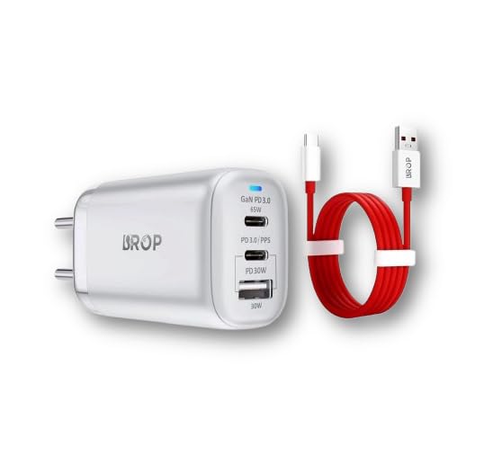 BROP® Super Vooc Fast Mobile Charger USB | PD | Lighting Mobile Charger with Type-C 6.0A Data Transhfer Charging Cable (120w-CA-with-6A-DC) (B0DDHG8GW3) Amazon Price History, Amazon Price Tracker