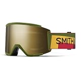 Smith Optics SQUAD XL Ski- Snowboardbrille HIGH FIVES 22 - ChromaPOP Sun Black Gold Mirror NEU