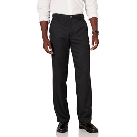 Amazon Essentials Men's Classic-Fit Dress Trousers Cover