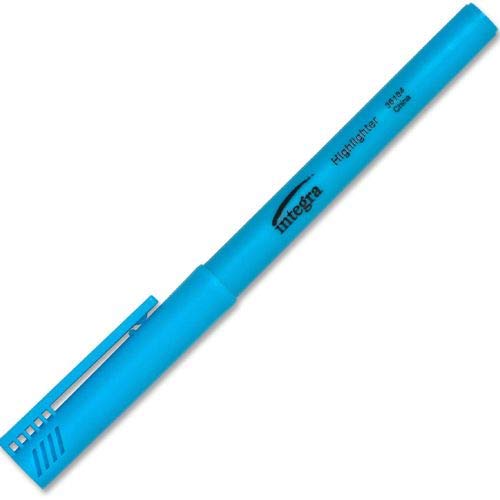 Amazon.co.jp: Integra 36184 ペンスタイル蛍光ペン チゼルチップ 12本