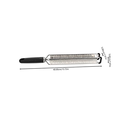 Rallador multiusos de acero inoxidable plateado miniatura 3