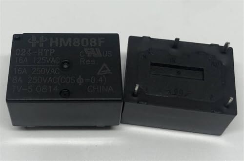 Relé 4 pines HM808F 024-HTP para solucionar fallos de encendido de 24V 2