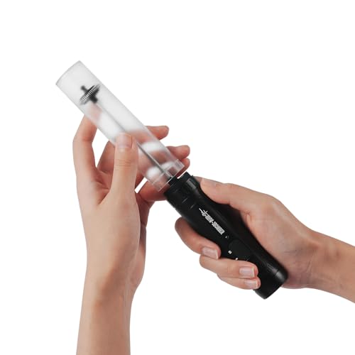 MHW-3BOMBER 電動ミルクフォーマー 充電式ミルク泡立て器 2段階調整 角度調整不要 操作が簡単 ハンドヘルドミルクフローサー 牛乳加熱 コーヒーラテアート 牛乳/ソース/卵液 MF5893-OS