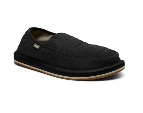 Image of Sanuk Donny Quilted - Men Loafers, Black, 10