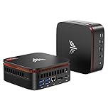 NiPoGi Pinova P1 Mini PC ΑΜD 4300U(Max 3.7GHz, 4C/4T, Migliore 3500U/N150/N97),16GB DDR4 1TB SSD Desktop Computer, Triplo Display DP 1.4+HDMI 2.0+USB3.2 Type-C 4K@60Hz/WiFi 5/BT4.2 Radeon Graphics