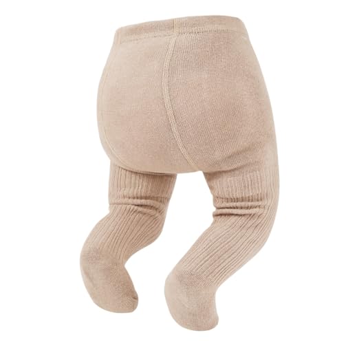 Zando Opaque Cotton Tights for Baby Girls