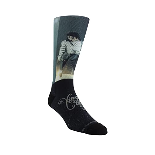 PERRI'S SOCKS, Cushioned, Unisex - One Size - Michael Jackson Officially Licensed Novelty Sock - Funny Socks for Men & Women