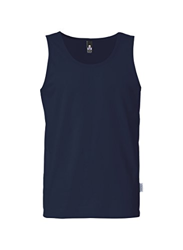 Trigema Herenshirt met bandjes van 100% katoen - Image 3