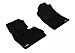 3D MAXpider Front Row Custom Fit All-Weather Floor Mat for Select BMW X3 (F25)/ X4 (F26) Models - Kagu Rubber (Black)