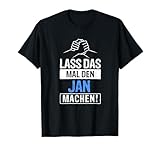 Name Jan Namensshirt Vorname Geschenk