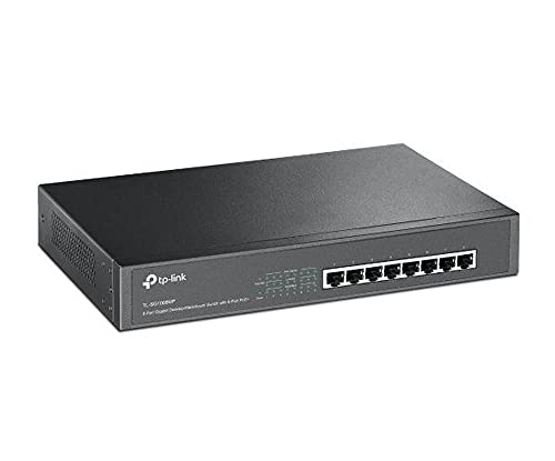 TP Link TL SG1008MP Non géré Gigabit Ethernet 101001000 Connexion Ethernet supportant 'alimentation via ce port PoE 1U Neuf - vue 6