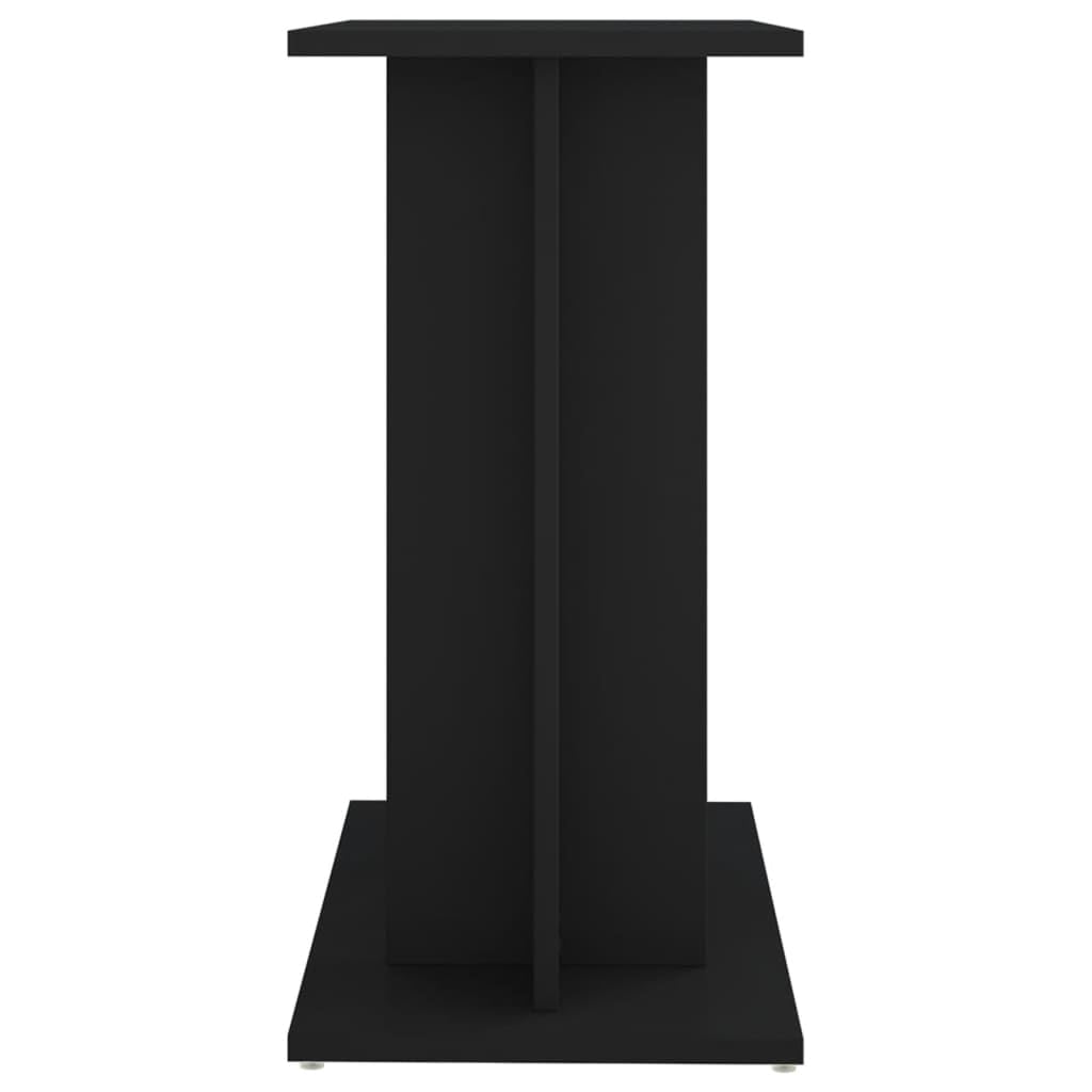 vidaXL Soporte para acuario madera de ingeniería negro 60x30x60 cm
