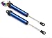 Traxxas 8461X Blue Aluminum 160mm Assembled GTR Non-Threaded Shocks