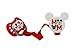 Cudlie Disney Baby Boy Mickey Mouse Pack of 2 Pacifier with 2 Clips, M Is Fo Mickey