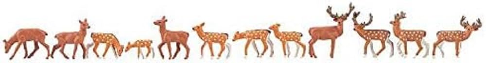 Faller FA 151906 Fallow Deer Red Deer Multi-Coloured