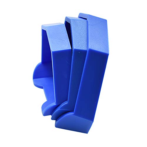 Oral Dentistry Dental Lab Model Former Base Molds Blue Color (6 Pcs/Pack)