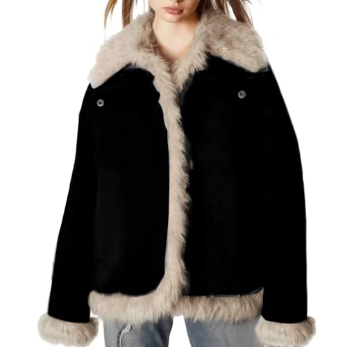 Veste polaire femme hiver style sherpa pour vos balades en ville