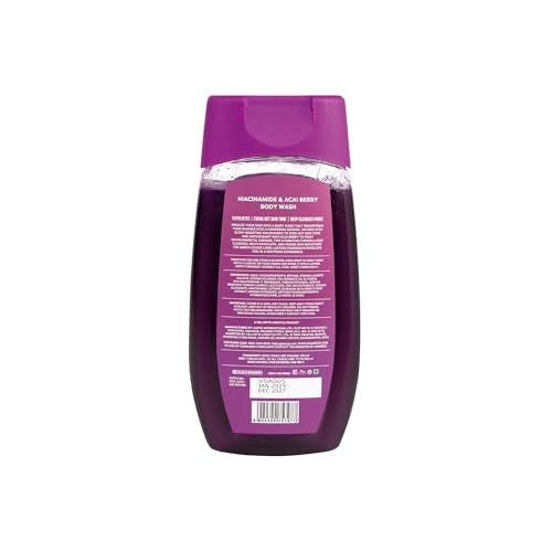 Image of SUGAR POP Niacinamide and Acai Berry Body Wash | Contains Niacinamide | Exfoliates & Evens Skin Tone | Anti-Pollution | 250ml