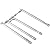 69787 Grill Burner for Weber Spirit 330, 335, 300 Series Grills - Front Mounted Control Knobs, 18 inch 304 Replace Part for Spirit 330 68948, 65518 Burner Tube
