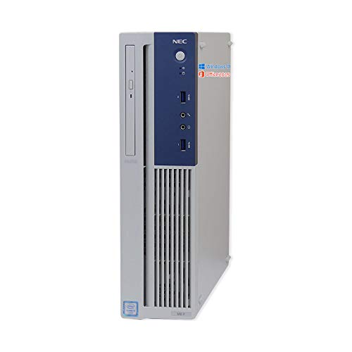 【整備済み品】NEC デスクトップPC MBシリーズ/Win 11 Pro/MS Office H&B 2019 / Core i5-6500 / wajunのWIFI/Bluetooth/DVD / 16GB / 512GB SSD