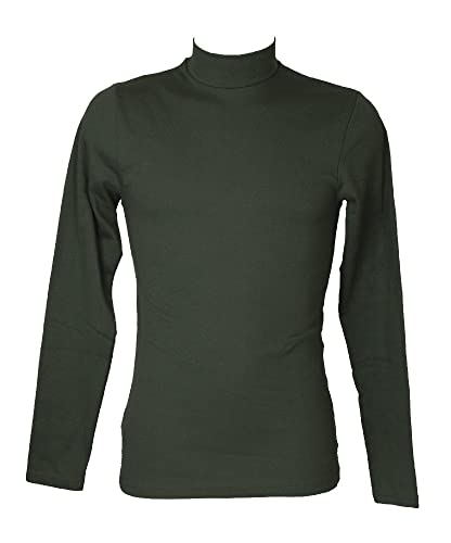 Pull demi-cou homme RAGNO en bio coton pour rester au chaud sans transpirer