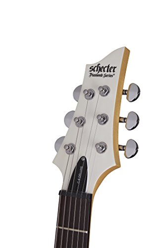 Schecter 432 C-6 Deluxe Guitare électrique à corps solide Blanc satiné - Les Beatles, Paul McCartney, John Lennon, RIngo Starr, George Harrison Schecter 432 C-6 Deluxe Guitare électrique à corps solide Blanc satiné – Image 6