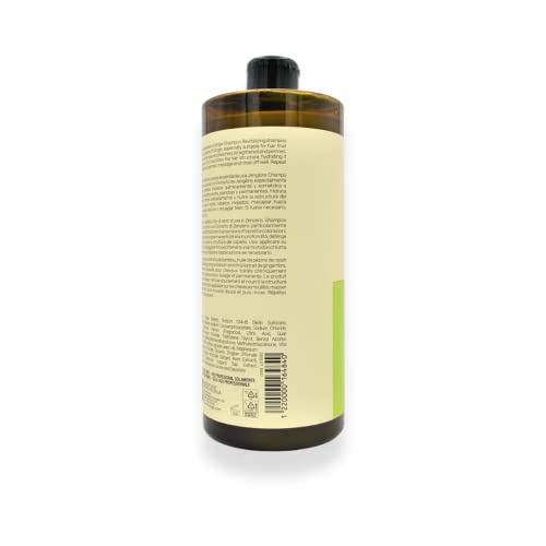 Linange Volume Shampoo With Bamboo, Grapeseed Oil & Ginger Extracts For Chemically Treated Hair | Revitalizing & Hydrating Shampoo - 965Ml / 32.6 Oz. #TOP2