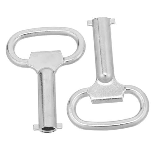 DIYEAH 2 Pezzi Chiavi per Valvole per Armadi Elettrici Contatori Gas e Sfiato Radiatori Design Pratico e Resistente per Utenze e Applicazioni Multiple