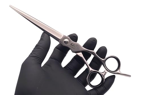 Tesoura de Rolamento 7 Polegadas Fio Navalha Premium Profissional UMI - Aço 440C - Modelo LISA-70N