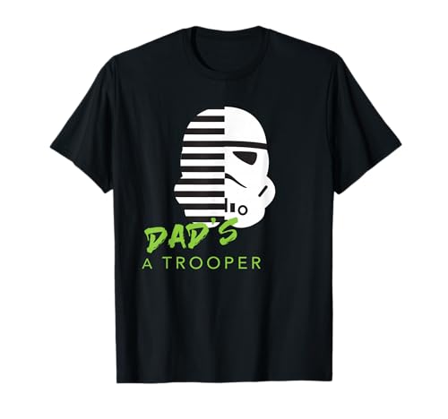 T-shirt Star Wars Stormtrooper Dad's a Trooper : style et confort pour papa actif