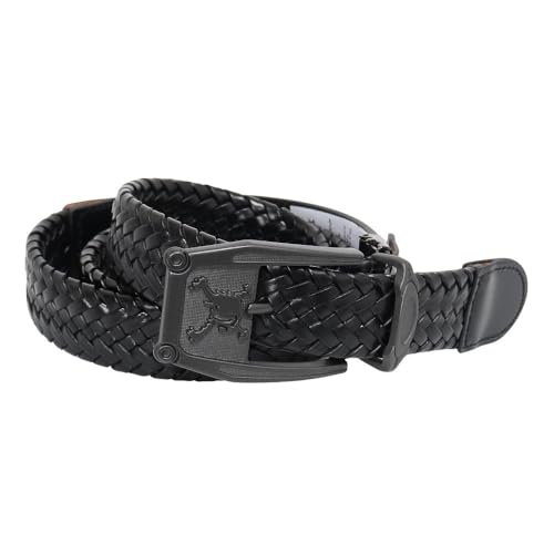 [I[N[] FOS901604 SKULL BELT 16.1, (01K) JET BLACK, U