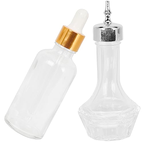 HOLIDYOYO Set of 2 Bitters Bottle for Cocktails Bar Supplies Japanese Design Bitter Dispenser Bottles