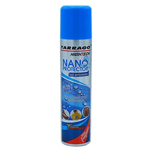 Tarrago | Protecteur Nano High Tech 250 ml | Imperméabilisation pour vêtements, chaussures, textile, cuir et suède | Protège de l'eau et de la pluie | Invisible