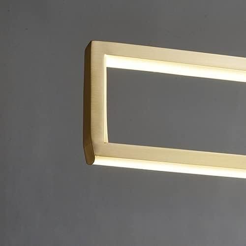 Lustre en bronze et pendentif minimalisme postmoderne rectangle pour bar - 5