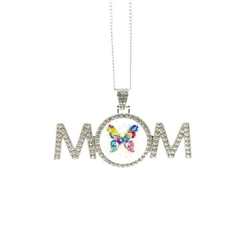 Collier motifs floraux fête des mères cadeau maman