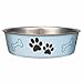 Loving Pets Bella Bowl Dog Bowl, Medium, Murano Blue