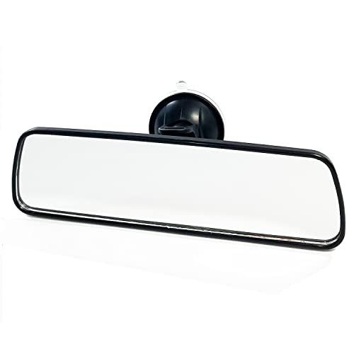 KITBEST Rear View Mirror for Driving Test Driving Instructor Mirror Extra Second Interior Car Rearview Mirrors for Instructor Examiner Passenger Learner Driver & Test (200 x 62mm)