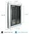 The Amazing Innovative Large Swing Dog Door - Say Good Bye to Flaps and Hello to Luxury